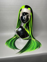 Load image into Gallery viewer, BEETLEJUICE Custom Colored Lace Front Wig (Large Cap, 26 inch length) READY TO SHIP BEETLEJUICE