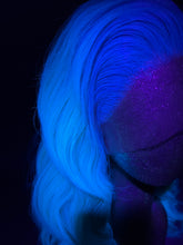 Load image into Gallery viewer, CERULEAN Custom Colored Lace Front Wig (Large Cap, Aqua Blue/Seafoam Blue Ombre, 24 inch length) READY TO SHIP