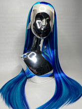 Load image into Gallery viewer, AQUAMENTÉ Custom Colored Lace Front Wig (Large Cap, 26 inch length) READY TO SHIP