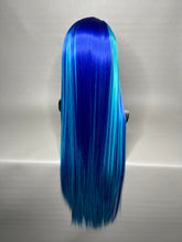Load image into Gallery viewer, AQUAMENTÉ Custom Colored Lace Front Wig (Large Cap, 26 inch length) READY TO SHIP