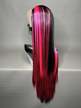 Load image into Gallery viewer, SCARY SWEET Custom Colored Lace Front Wig (Large Cap, 26 inch length) READY TO SHIP