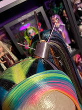 Load image into Gallery viewer, TECHNO POP: READY TO SHIP GeorginatheDollWigs Custom Styled Wig