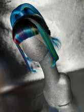 Load image into Gallery viewer, HOLOGRAPHIC BABE: MADE TO ORDER GeorginatheDollWigs Custom Styled Wig (READ DESCRIPTION FOR TURNAROUND)