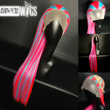 Load image into Gallery viewer, BUBBLEYUMM Custom Colored Lace Front Wig (Large Cap, 13x3 lace front, 30 inch length) READY TO SHIP