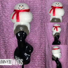 Load image into Gallery viewer, DO U WANNA BUILD A SNOWMAN: MADE TO ORDER GeorginatheDollWigs Custom Styled Wig (READ DESCRIPTION FOR TURNAROUND)