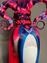 Load image into Gallery viewer, MIDNIGHT FLUTTER: MADE TO ORDER GeorginatheDollWigs Custom Styled Wig (READ DESCRIPTION FOR TURNAROUND)