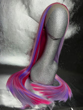 Load image into Gallery viewer, PINK VENOM Custom Colored Lace Front Wig (Large Cap, PINK Rainbow, 13x3 lace front, 30 inch length) MADE TO ORDER