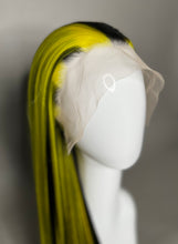 Load image into Gallery viewer, WARNING XXX (XL- Extra Long Version) Custom Colored Lace Front Wig (Large Cap, 13x4 lace front, 50 inch length) READY TO SHIP