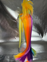 Load image into Gallery viewer, RAVIN’ RAINBOW: MADE TO ORDER GeorginatheDollWigs Custom Styled Wig (READ DESCRIPTION FOR TURNAROUND)