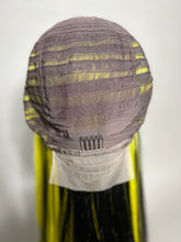 Load image into Gallery viewer, WARNING XXX (XL- Extra Long Version) Custom Colored Lace Front Wig (Large Cap, 13x4 lace front, 50 inch length) READY TO SHIP