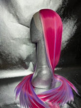 Load image into Gallery viewer, PINK VENOM Custom Colored Lace Front Wig (Large Cap, PINK Rainbow, 13x3 lace front, 30 inch length) MADE TO ORDER