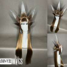 Load image into Gallery viewer, SHOOTING STAR: MADE TO ORDER GeorginatheDollWigs Custom Styled Wig (READ DESCRIPTION FOR TURNAROUND)