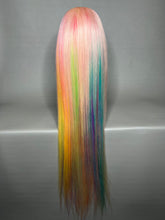 Load image into Gallery viewer, SOUR PATCH Custom Colored HUMAN HAIR Lace Front Wig (Large Cap, 13x4 lace front, 40 inch length) MADE TO ORDER 2-4 Week Estimated Turnaround Timeframe