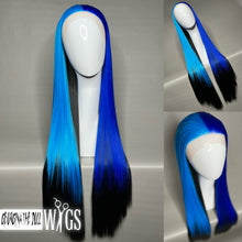 Load image into Gallery viewer, DUA AZUL Custom Colored Lace Front Wig (Large Cap, 13x3 lace front, 30 inch length) READY TO SHIP