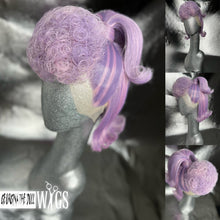 Load image into Gallery viewer, MODA POODLE: MADE TO ORDER GeorginatheDollWigs Custom Styled Wig (READ DESCRIPTION FOR TURNAROUND)