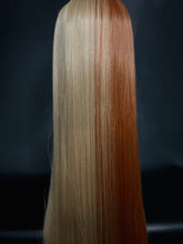 Load image into Gallery viewer, COPPERHEAD XXX Custom Colored Lace Front Wig (Large Cap, 13x4 lace front, 50 inch length) READY TO SHIP