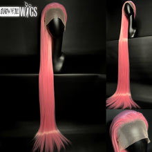 Load image into Gallery viewer, MEAN GIRL WEDNESDAYS Custom Colored Lace Front Wig (Large Cap, 13x2 lace front, 65 inch length) READY TO SHIP