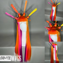 Load image into Gallery viewer, KYOOT RIOT: MADE TO ORDER GeorginatheDollWigs Custom Styled Wig (READ DESCRIPTION FOR TURNAROUND)