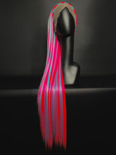 Load image into Gallery viewer, BUBBLEYUMM Custom Colored Lace Front Wig (Large Cap, 13x3 lace front, 30 inch length) READY TO SHIP