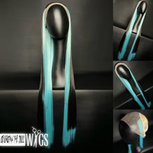 Load image into Gallery viewer, ANTI-AQUA Custom Colored Lace Front Wig (Large Cap, 200% density, 13x3 lace front, 30 inch length) READY TO SHIP