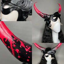 Load image into Gallery viewer, EVIL DISCIPLE: MADE TO ORDER GeorginatheDollWigs Custom Styled Wig (READ DESCRIPTION FOR TURNAROUND)
