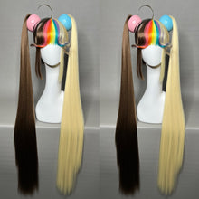 Load image into Gallery viewer, RAINBOW POP: MADE TO ORDER GeorginatheDollWigs Custom Styled Wig (READ DESCRIPTION FOR TURNAROUND)
