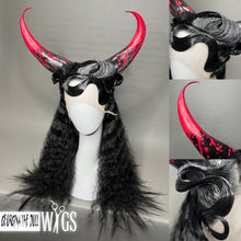 Load image into Gallery viewer, EVIL DISCIPLE: MADE TO ORDER GeorginatheDollWigs Custom Styled Wig (READ DESCRIPTION FOR TURNAROUND)
