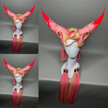 Load image into Gallery viewer, DUVALÍN THE DIABLO: MADE TO ORDER GeorginatheDollWigs Custom Styled Wig (READ DESCRIPTION FOR TURNAROUND)
