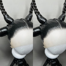 Load image into Gallery viewer, THE BAPHOMET: MADE TO ORDER GeorginatheDollWigs Custom Styled Wig (READ DESCRIPTION FOR TURNAROUND)
