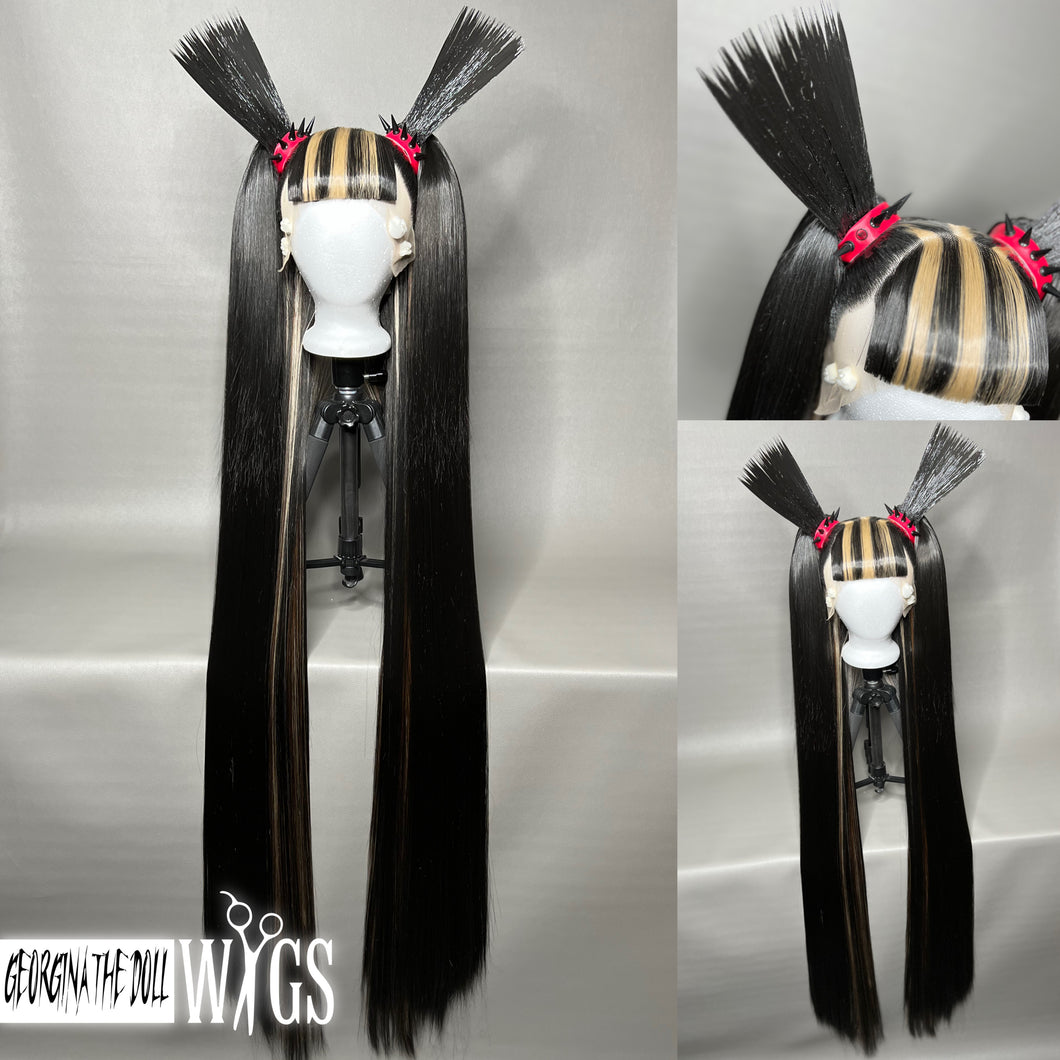 MOWALOLA JADE: MADE TO ORDER GeorginatheDollWigs Custom Styled Wig (READ DESCRIPTION FOR TURNAROUND)