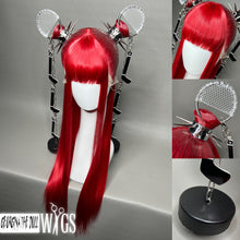 Load image into Gallery viewer, CHROMA X RIVAL: MADE TO ORDER GeorginatheDollWigs Custom Styled Wig (READ DESCRIPTION FOR TURNAROUND)
