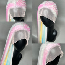 Load image into Gallery viewer, SUPER SHY Custom Colored Lace Front Wig (13x2 lace front, 65 inch length) READY TO SHIP
