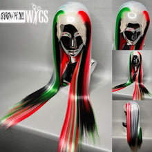 Load image into Gallery viewer, ¡VIVA! Custom Colored Lace Front Wig (Large Cap, 26 inch length) READY TO SHIP
