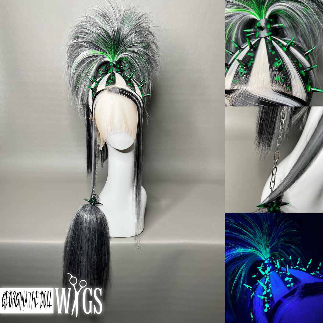 POISON PRIXX: MADE TO ORDER GeorginatheDollWigs Custom Styled Wig (READ DESCRIPTION FOR TURNAROUND