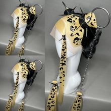 Load image into Gallery viewer, CHEETAH XION: MADE TO ORDER GeorginatheDollWigs Custom Styled Wig (READ DESCRIPTION FOR TURNAROUND)
