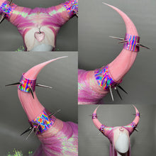 Load image into Gallery viewer, LOVE THE DEMON: MADE TO ORDER GeorginatheDollWigs Custom Styled Wig (READ DESCRIPTION FOR TURNAROUND)
