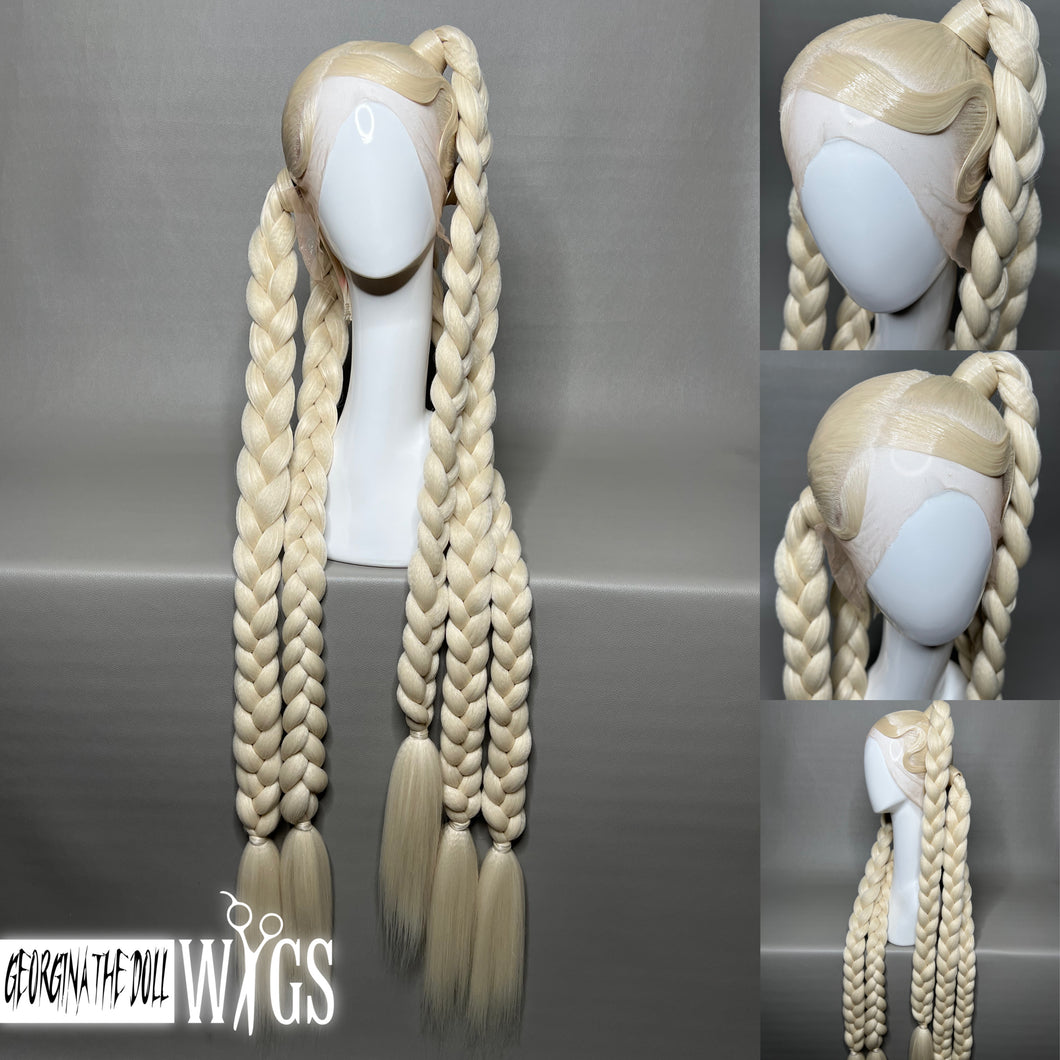 BRATZAVERSARY JADE: MADE TO ORDER GeorginatheDollWigs Custom Styled Wig (READ DESCRIPTION FOR TURNAROUND)