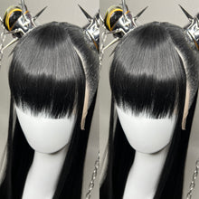 Load image into Gallery viewer, CHROMA X EMBERS: MADE TO ORDER GeorginatheDollWigs Custom Styled Wig (READ DESCRIPTION FOR TURNAROUND)
