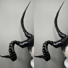 Load image into Gallery viewer, THE BAPHOMET: MADE TO ORDER GeorginatheDollWigs Custom Styled Wig (READ DESCRIPTION FOR TURNAROUND)

