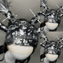 Load image into Gallery viewer, METAL MVRDER: MADE TO ORDER GeorginatheDollWigs Custom Styled Wig (READ DESCRIPTION FOR TURNAROUND)
