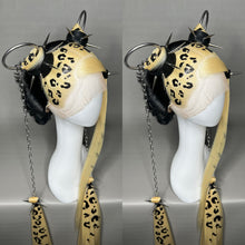 Load image into Gallery viewer, CHEETAH XION: MADE TO ORDER GeorginatheDollWigs Custom Styled Wig (READ DESCRIPTION FOR TURNAROUND)
