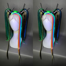 Load image into Gallery viewer, TECHNO POP: MADE TO ORDER GeorginatheDollWigs Custom Styled Wig (READ DESCRIPTION FOR TURNAROUND)
