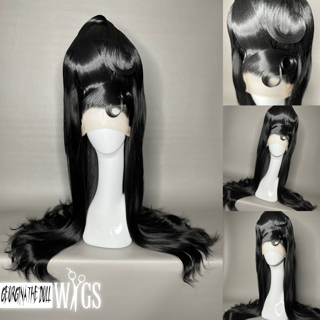 HEADMISTRESS X: MADE TO ORDER GeorginatheDollWigs Custom Styled Wig (READ DESCRIPTION FOR TURNAROUND)