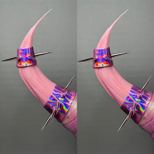 Load image into Gallery viewer, LOVE THE DEMON: MADE TO ORDER GeorginatheDollWigs Custom Styled Wig (READ DESCRIPTION FOR TURNAROUND)
