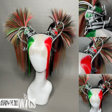 Load image into Gallery viewer, RESIST X: MADE TO ORDER GeorginatheDollWigs Custom Styled Wig (READ DESCRIPTION FOR TURNAROUND)
