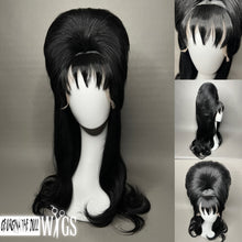 Load image into Gallery viewer, MISTRESS OF THE DARK: MADE TO ORDER GeorginatheDollWigs Custom Styled Wig (READ DESCRIPTION FOR TURNAROUND)
