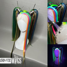 Load image into Gallery viewer, TECHNO POP: MADE TO ORDER GeorginatheDollWigs Custom Styled Wig (READ DESCRIPTION FOR TURNAROUND)
