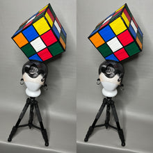 Load image into Gallery viewer, RUBIK THE CUBE: MADE TO ORDER GeorginatheDollWigs Custom Styled Wig (READ DESCRIPTION FOR TURNAROUND)
