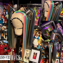 Load image into Gallery viewer, TECHNO POP: READY TO SHIP GeorginatheDollWigs Custom Styled Wig
