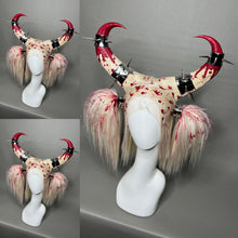 Load image into Gallery viewer, DARK POP: MADE TO ORDER GeorginatheDollWigs Custom Styled Wig (READ DESCRIPTION FOR TURNAROUND)
